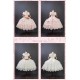 Hinana Queena Glazed Aurora Short and Long JSK and Set(Reservation/3 Colours/Full Payment Without Shipping)